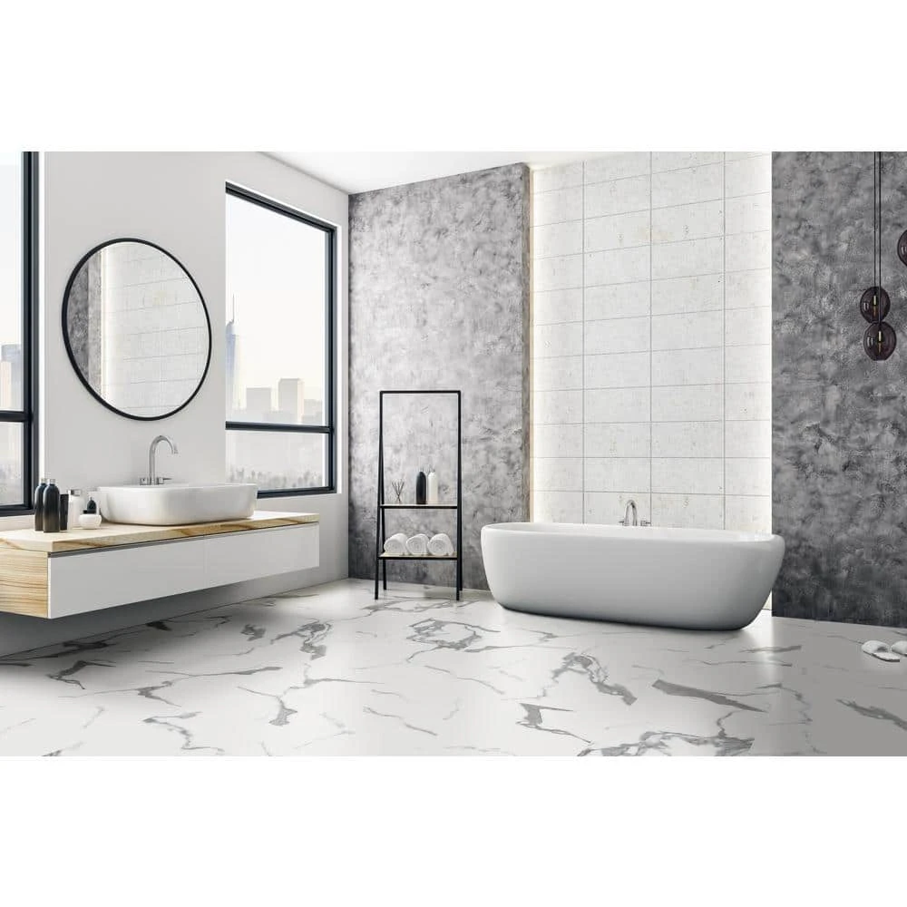 Trento 18.5 in. W Allemont Rigid Core Click Lock Luxury Vinyl Plank Flooring (27.30 sq. ft./case) by A&A Surfaces - Image 2