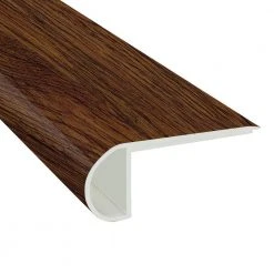 Antique Mahogany 3/4 in. T x 2.75 in. W x 94 in. L Stair Nose Vinyl Molding by A&A Surfaces