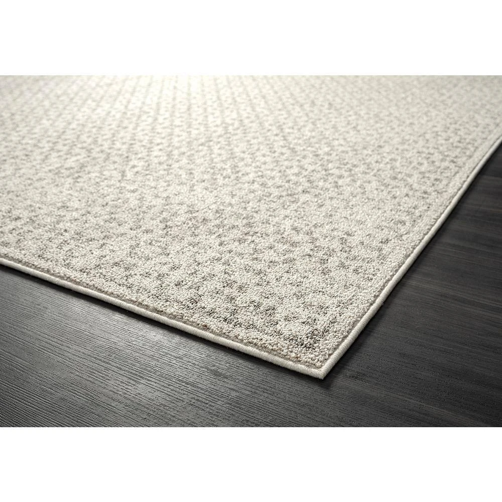Layla Beige 5 ft. 3 in. x 7 ft. 6 in. Abstract Polypropylene Area Rug by Abani - Image 4