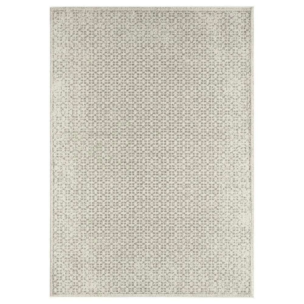 Layla Beige 5 ft. 3 in. x 7 ft. 6 in. Abstract Polypropylene Area Rug by Abani