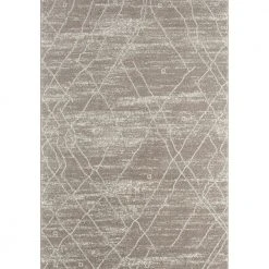 Casa Brown 6 ft. x 9 ft. Abstract Polypropylene Area Rug by Abani