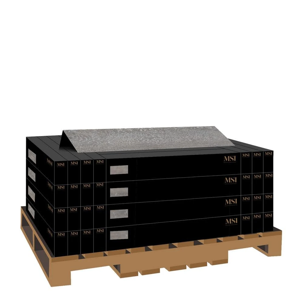 Centennial Urban Ash 6 in. x 48 in. Glue Down Luxury Vinyl Plank Flooring (36 sq. ft. / case) by A&A Surfaces - Image 6