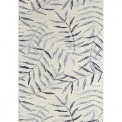 Cruz Cream 6 ft. x 9 ft. Floral Polypropylene Area Rug by Abani