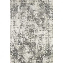 Urbana Grey 3 ft. x 5 ft. Distressed Polypropylene Area Rug by Abani