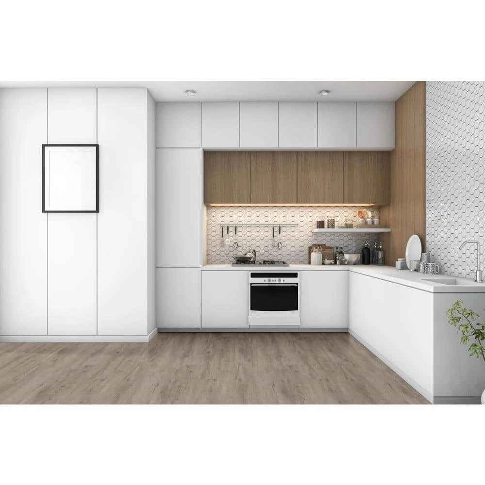 Lowcountry Prairie 7 in. x 48 in. Glue Down Luxury Vinyl Plank Flooring (39.52 sq. ft. / case) by A&A Surfaces - Image 7