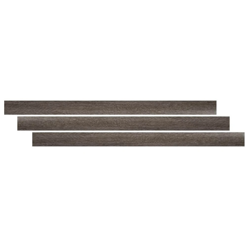 Montage Grey 1/3 in. T x 1-3/4 in. W x 94 in. L Luxury Vinyl Surface Reducer Molding by A&A Surfaces - Image 4