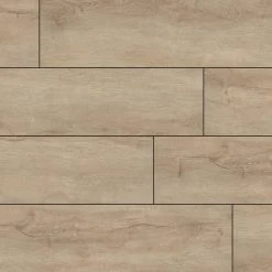 Aubrey Urban Oak 9 in. W x 60 in. L Rigid Core Luxury Vinyl Plank Flooring (22.44 sq. ft./case) by A&A Surfaces