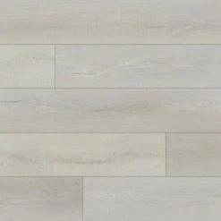 Piedmont Whitmore White 7 in. x 48 in. Rigid Core Luxury Vinyl Plank Flooring (23.8 sq. ft./case) by A&A Surfaces