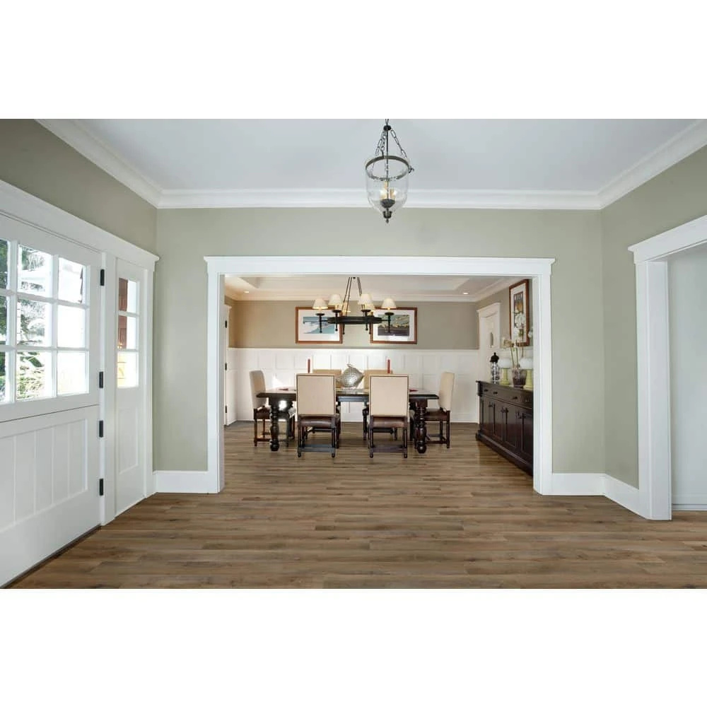 Woodlett Heirloom Oak 6 in. x 48 in. Glue Down Luxury Vinyl Plank Flooring (36 sq. ft. / case) by A&A Surfaces - Image 2