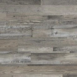 Woodlett Outerbanks Gray 6 in. x 48 in. Glue Down Luxury Vinyl Plank Flooring (36 sq. ft./case) by A&A Surfaces