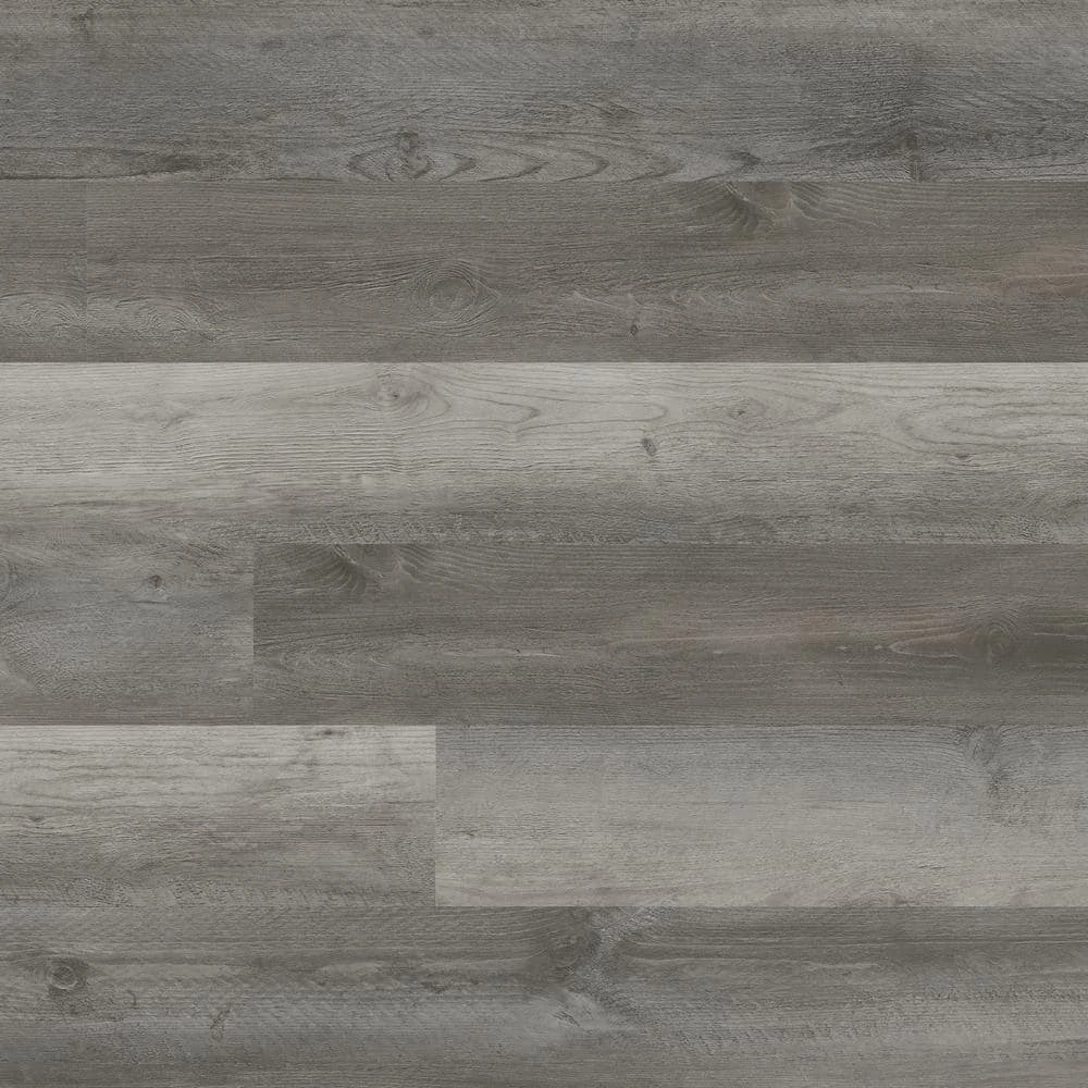 Woodlett Weathered Oyster 6 in. x 48 in. Glue Down Luxury Vinyl Plank Flooring (36 sq. ft. / case) by A&A Surfaces